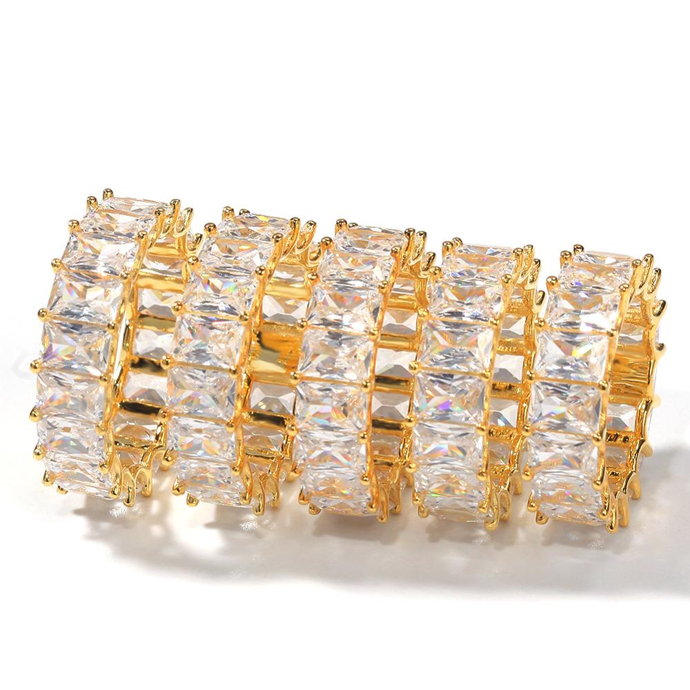 Princess Cut Eternity Band