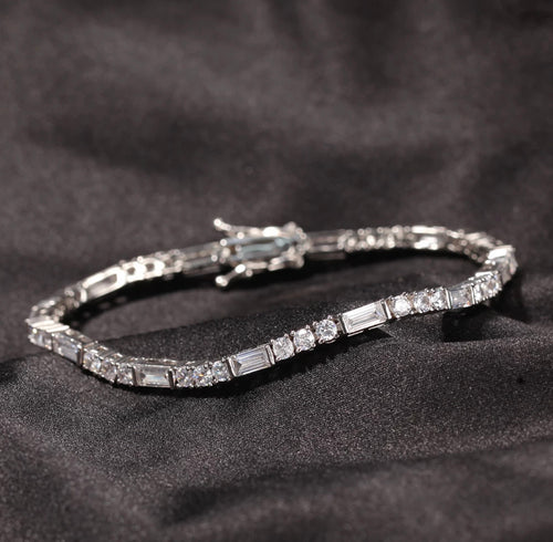 Princess Cut Bracelet