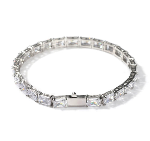 3mm Princess Tennis Bracelet