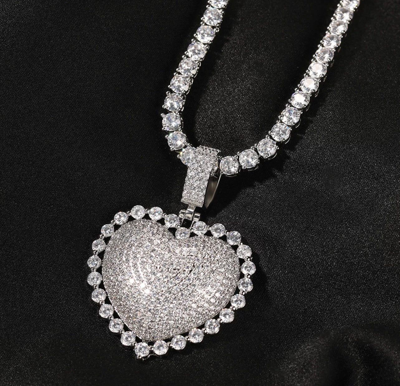 Icy Heart Pendant